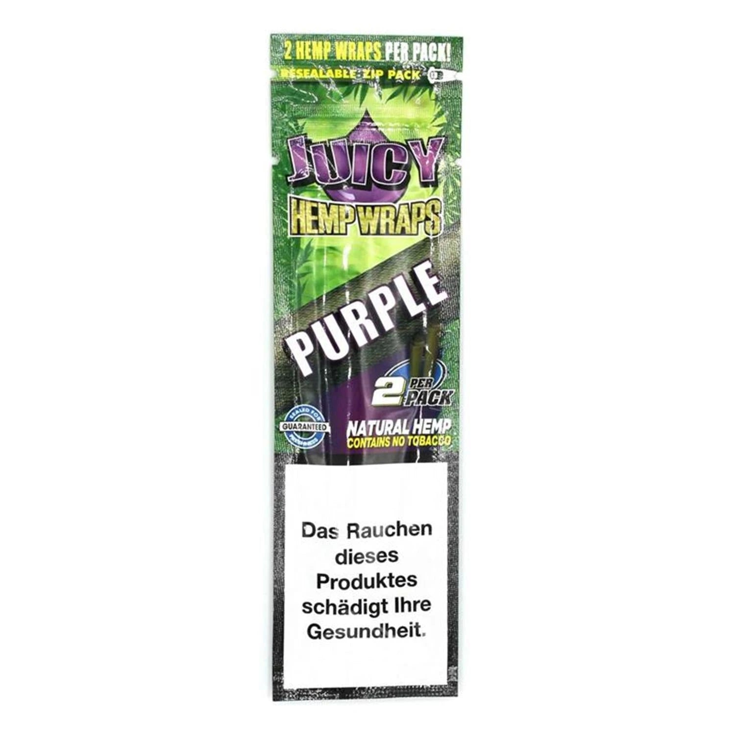 Juicy Jays Hemp Wraps Purple 2er Pack Juicy Jay´s